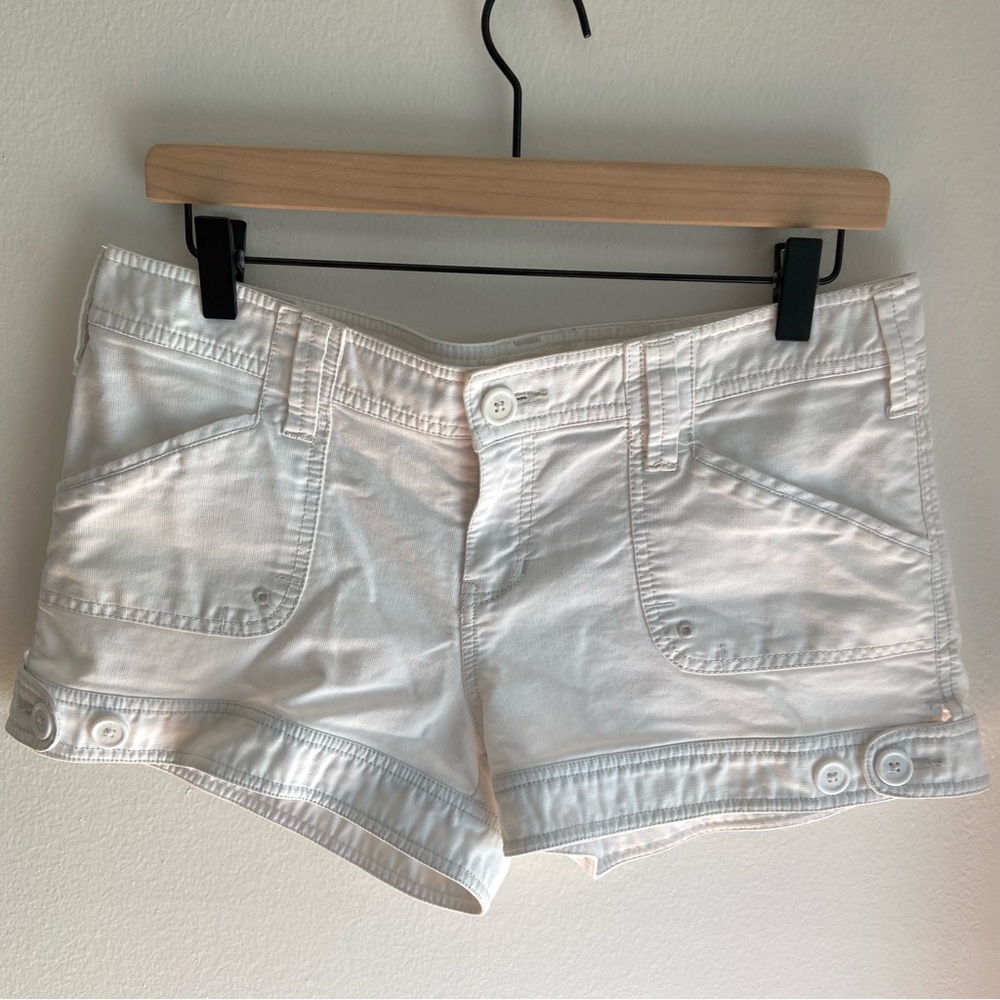 Aeropostale y2k white shorts - size 9/10